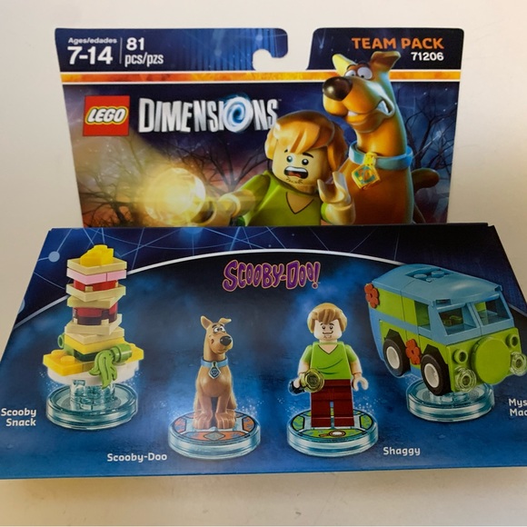 NEW! LEGOS DIMENSIONS 71202 and 71206 Simpsons Level Pack - Scooby Doo Team Pack - Picture 6 of 11